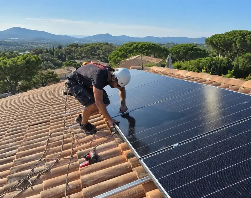 Installateur panneaux solaires Bignan — pose photovoltaïque sur toiture