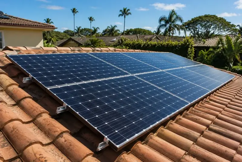 Installation de panneaux solaires à Bignan